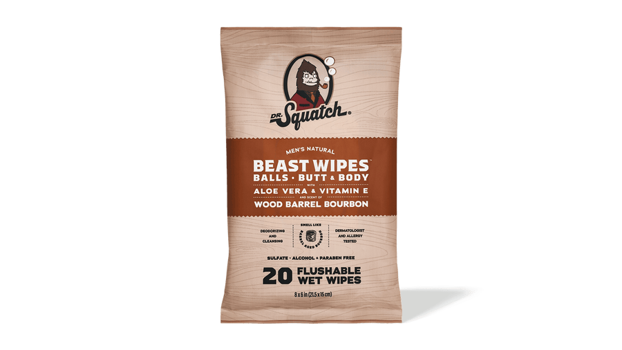 Wood Barrel Bourbon Wipes T9